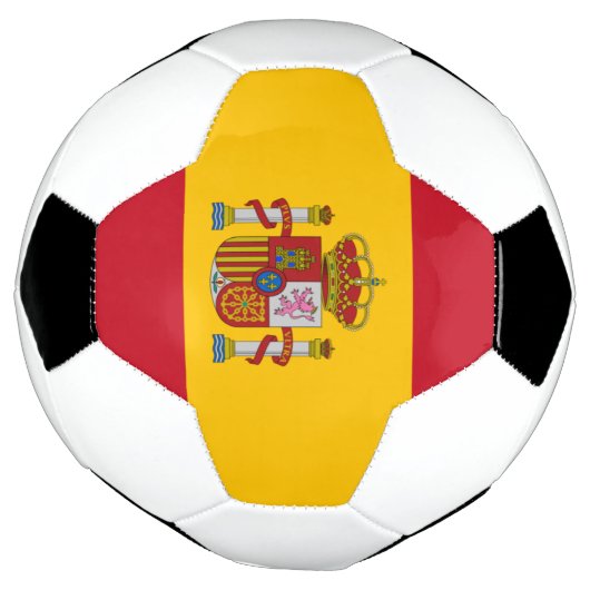 vlag van spanje voetbal (Gedraaid)