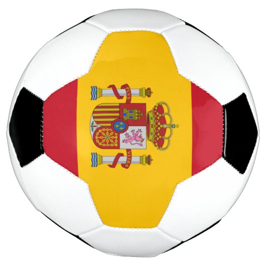 Vlag van Spanje Voetbal (Gedraaid)