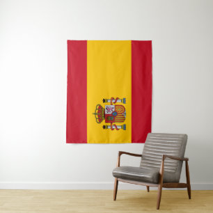 Vlag van Spanje Wandkleed