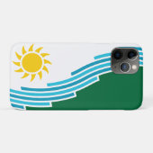 Vlag van Spokane, Washington Case-Mate iPhone Case (Achterkant (horizontaal))