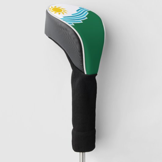 Vlag van Spokane, Washington Golfheadcover (Schuin)