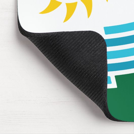 Vlag van Spokane, Washington Muismat (Hoek)