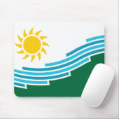 Vlag van Spokane, Washington Muismat (Met muis)