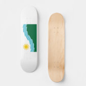 Vlag van Spokane, Washington Persoonlijk Skateboard (Voorkant)