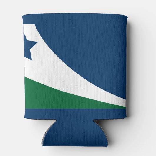 Vlag van Spring Hill, Tennessee Blikjeskoeler (Achterkant)