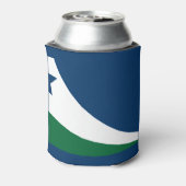 Vlag van Spring Hill, Tennessee Blikjeskoeler (Blikje Achterkant)