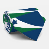 Vlag van Spring Hill, Tennessee Stropdas (Opgerold)