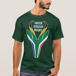 Vlag van Springbok Zuid-Afrika T-shirt