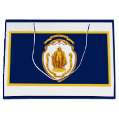 Vlag van Springfield, Massachusetts Groot Cadeauzakje (Voorkant)
