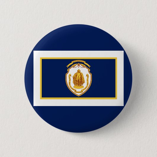 Vlag van Springfield, Massachusetts Ronde Button 5,7 Cm (Voorkant)