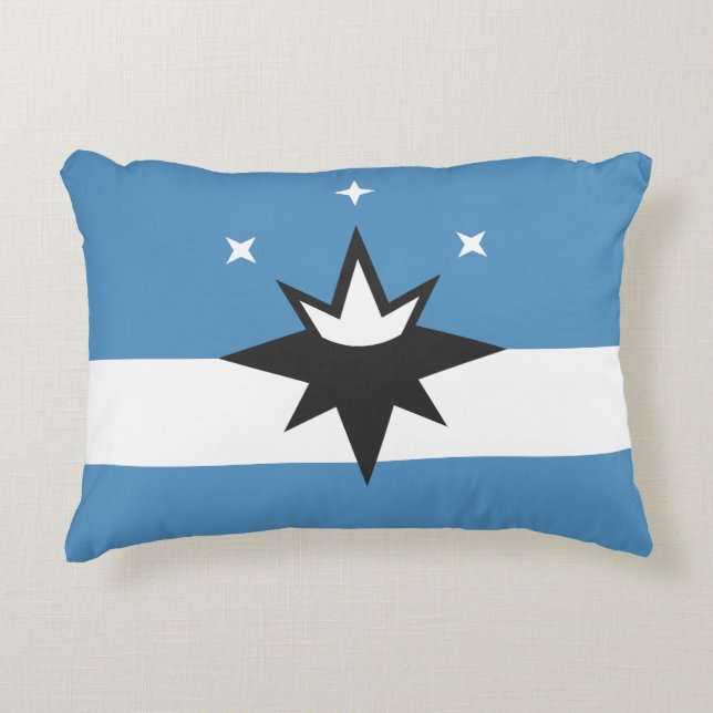 Vlag van Springfield, Missouri Accent Kussen (Voorkant)