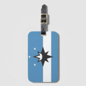 Vlag van Springfield, Missouri Bagagelabel (Voorkant (verticaal))