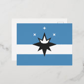 Vlag van Springfield, Missouri Folie Feestdagen Briefkaart (Voorkant / Achterkant)