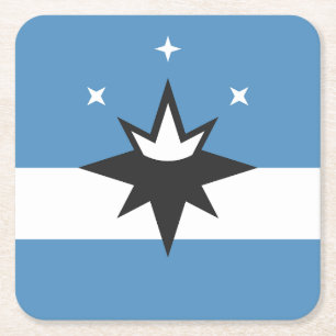 Vlag van Springfield, Missouri Kartonnen Onderzetters