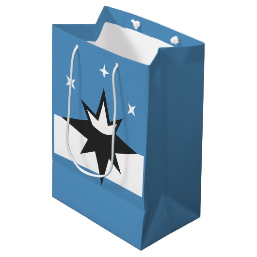 Vlag van Springfield, Missouri Medium Cadeauzakje (Voorkant Gekanteld)