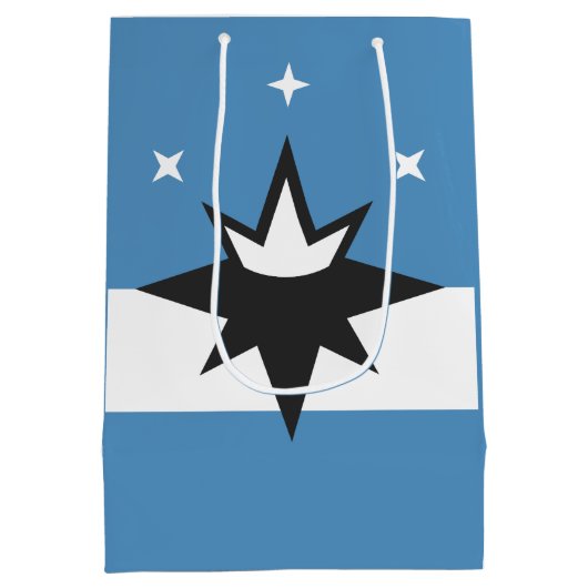 Vlag van Springfield, Missouri Medium Cadeauzakje (Achterkant)