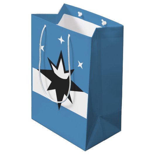 Vlag van Springfield, Missouri Medium Cadeauzakje (Achterkant Gekanteld)