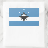 Vlag van Springfield, Missouri Rechthoekige Sticker (Tas)