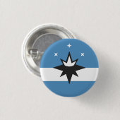 Vlag van Springfield, Missouri Ronde Button 3,2 Cm (Voorkant /achterkant)