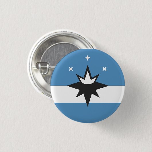Vlag van Springfield, Missouri Ronde Button 3,2 Cm (Voorkant /achterkant)