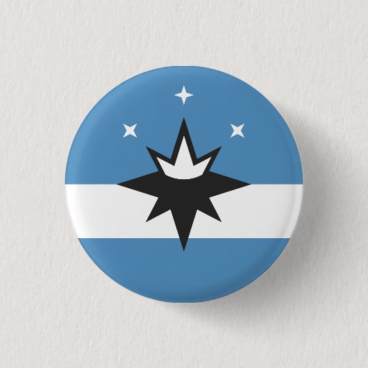 Vlag van Springfield, Missouri Ronde Button 3,2 Cm (Voorkant)