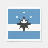 Vlag van Springfield, Missouri Servet (Voorkant)