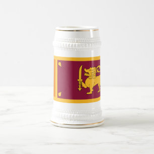 Vlag van Sri Lanka Bierpul