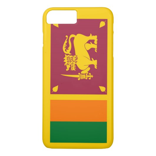 Vlag van Sri Lanka Case-Mate iPhone Case (Achterkant)