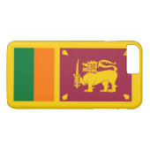 Vlag van Sri Lanka Case-Mate iPhone Case (Achterkant (Horizontaal))