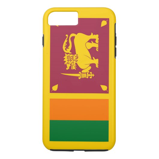 Vlag van Sri Lanka Case-Mate iPhone Case (Achterkant)