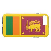 Vlag van Sri Lanka Case-Mate iPhone Case (Achterkant (Horizontaal))
