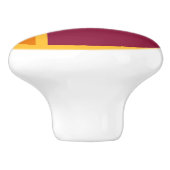 Vlag van Sri Lanka Keramische Knop (Zijkant)
