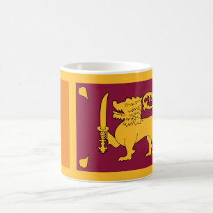 Vlag van Sri Lanka Koffiemok