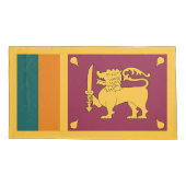 Vlag van Sri Lanka Kussensloop (Achterkant)