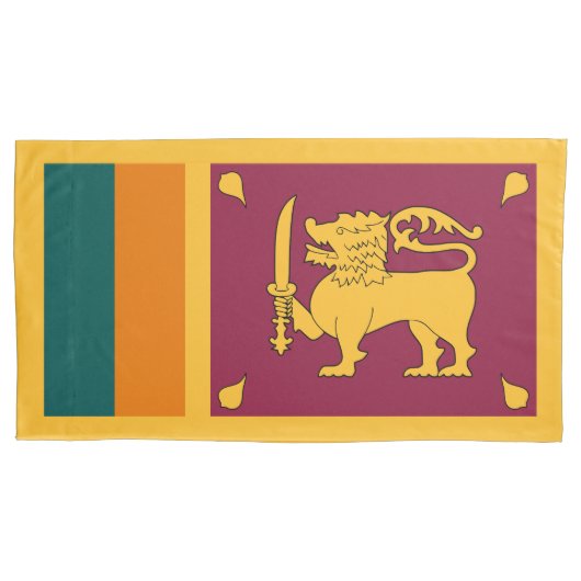 Vlag van Sri Lanka Kussensloop (Voorkant)