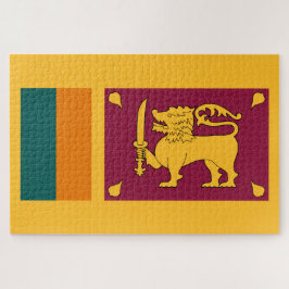 Vlag van Sri Lanka Legpuzzel