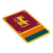 Vlag van Sri Lanka Magneet (Rechterzijde)