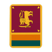 Vlag van Sri Lanka Magneet (Verticaal)