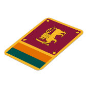 Vlag van Sri Lanka Magneet (Linkerzijde)