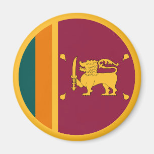Vlag van Sri Lanka Magneet