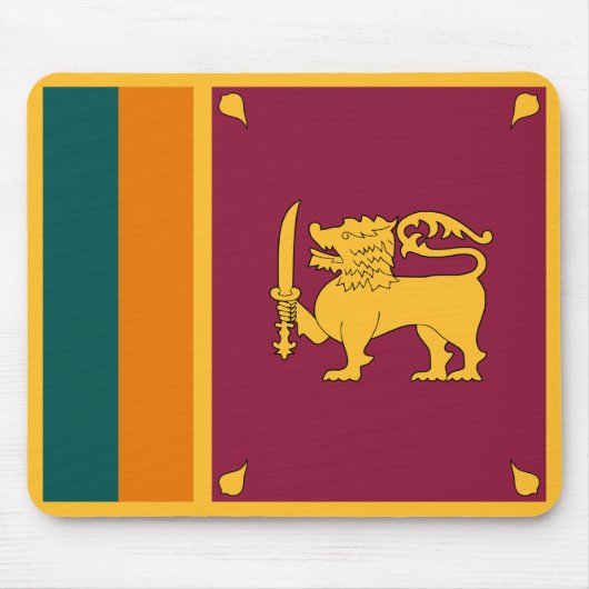 Vlag van Sri Lanka Muismat (Voorkant)