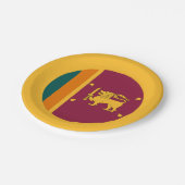 Vlag van Sri Lanka Papieren Bordje (Gekanteld)
