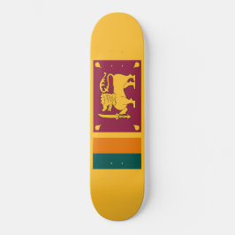 Vlag van Sri Lanka Persoonlijk Skateboard
