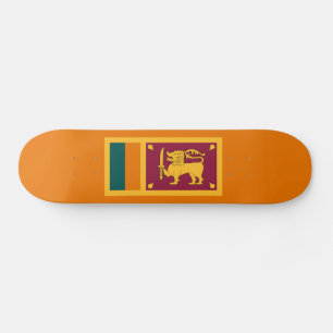 Vlag van Sri Lanka Persoonlijk Skateboard