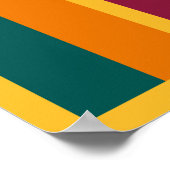 Vlag van Sri Lanka Poster (Hoek)