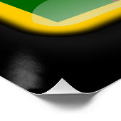 Vlag van Sri Lanka Poster (Hoek)