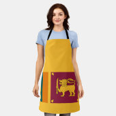 Vlag van Sri Lanka Schort (Gedragen)