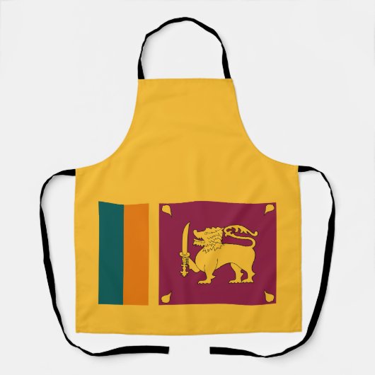 Vlag van Sri Lanka Schort (Voorkant)
