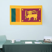 Vlag van Sri Lanka Spandoek (Beurs)