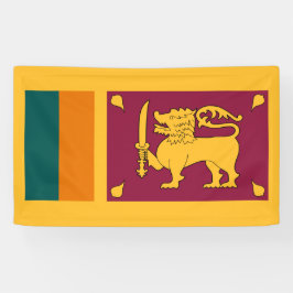 Vlag van Sri Lanka Spandoek
